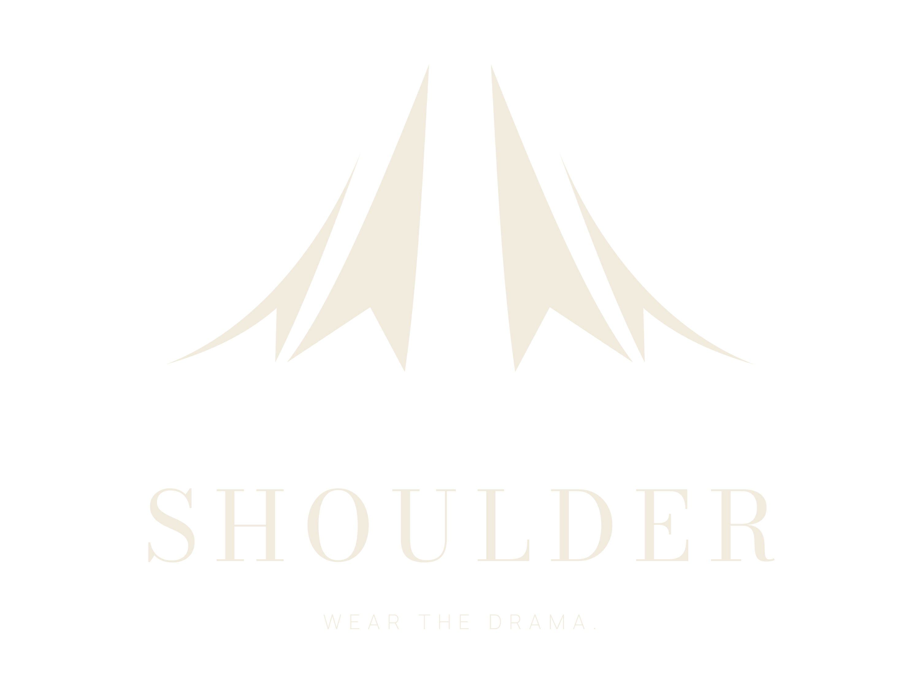 SHOULDER — Wear the drama
